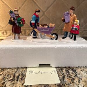 Department 56 “Say It With Flowers” – Village Accessory Figurine – Retired